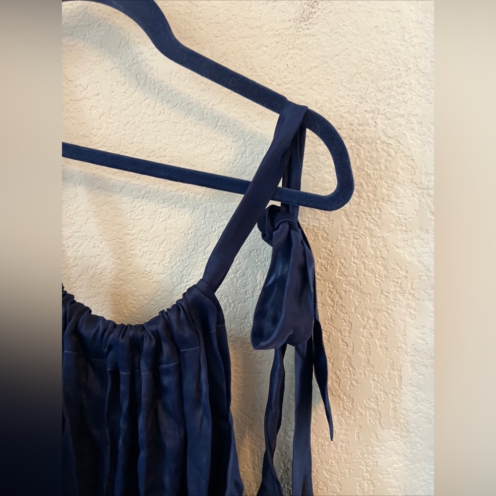 LPA Agata midi Dress in Navy small - Picture 8 of 12
